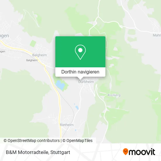 B&M Motorradteile Karte