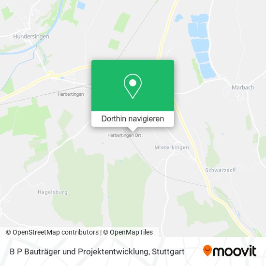B P Bauträger und Projektentwicklung Karte