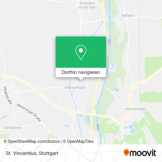 St. Vincentius Karte