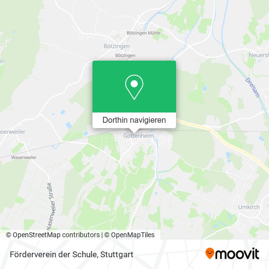 Förderverein der Schule Karte