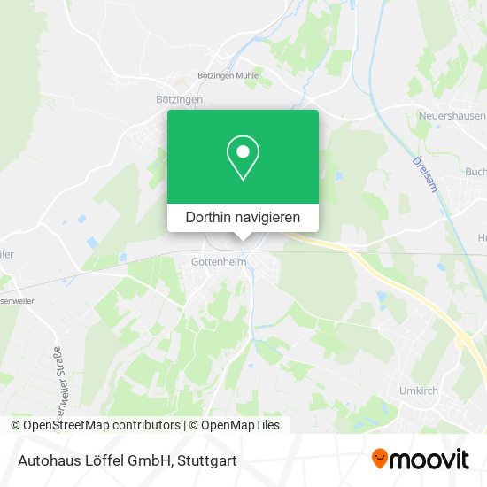 Autohaus Löffel GmbH Karte