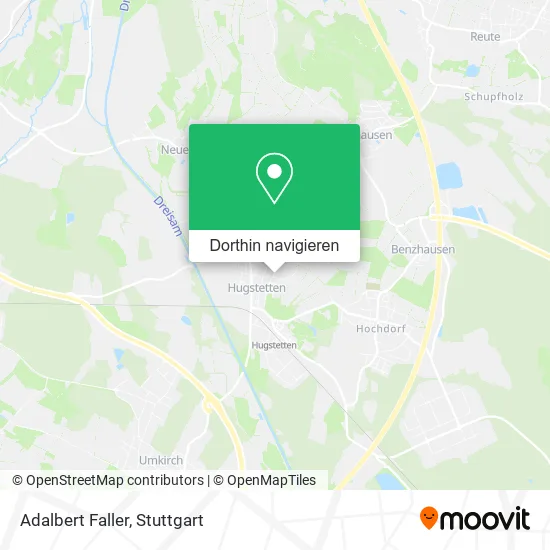 Adalbert Faller Karte