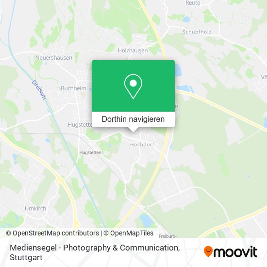 Mediensegel - Photography & Communication Karte