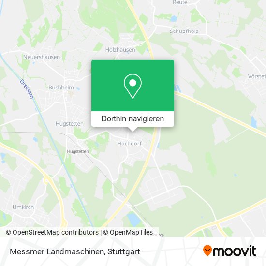 Messmer Landmaschinen Karte