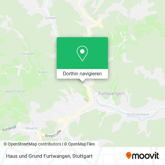 Haus und Grund Furtwangen Karte