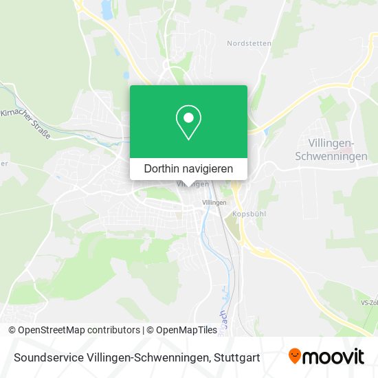 Soundservice Villingen-Schwenningen Karte