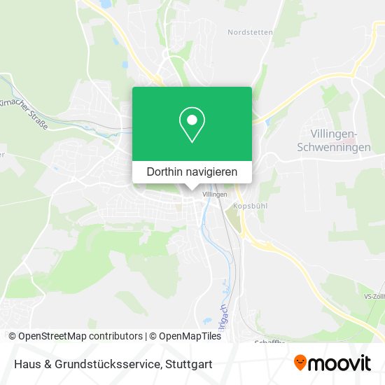 Haus & Grundstücksservice Karte