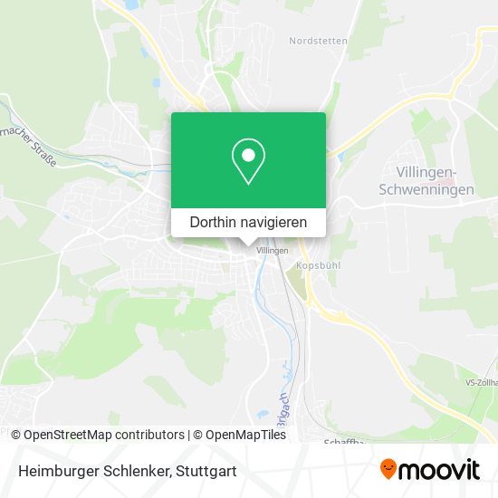 Heimburger Schlenker Karte