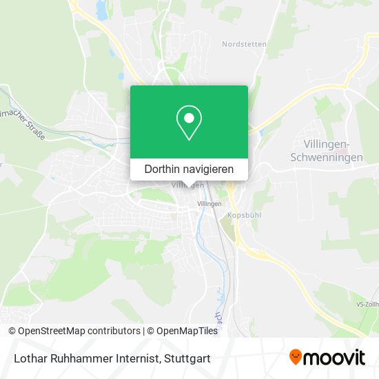 Lothar Ruhhammer Internist Karte
