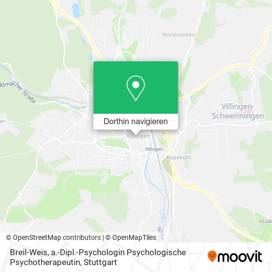 Breil-Weis, a.-Dipl.-Psychologin Psychologische Psychotherapeutin Karte