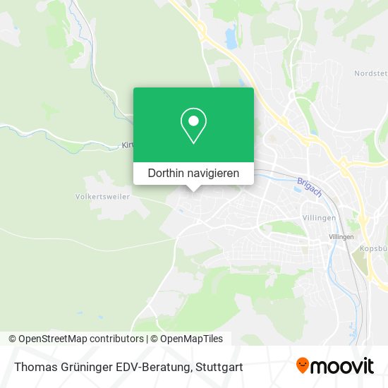 Thomas Grüninger EDV-Beratung Karte