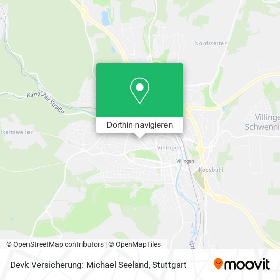 Devk Versicherung: Michael Seeland Karte