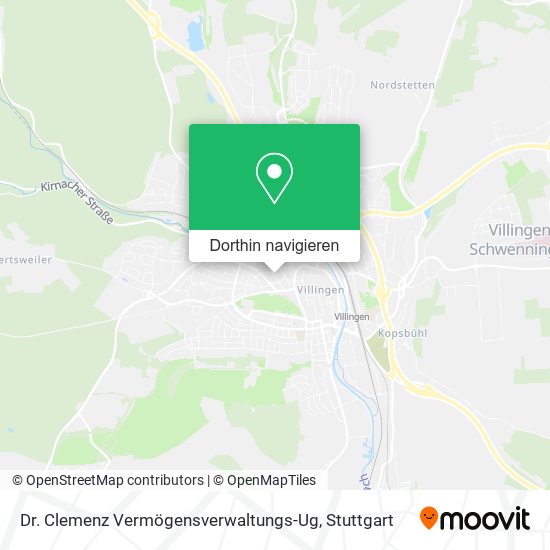 Dr. Clemenz Vermögensverwaltungs-Ug Karte