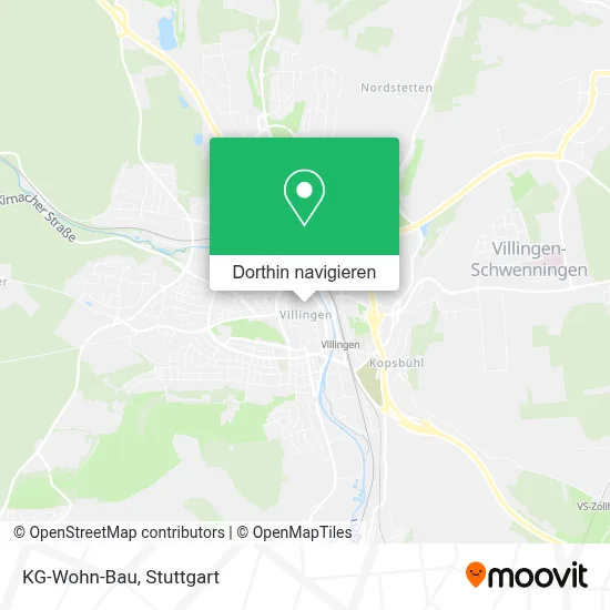 KG-Wohn-Bau Karte
