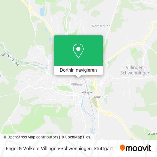 Engel & Völkers Villingen-Schwenningen Karte