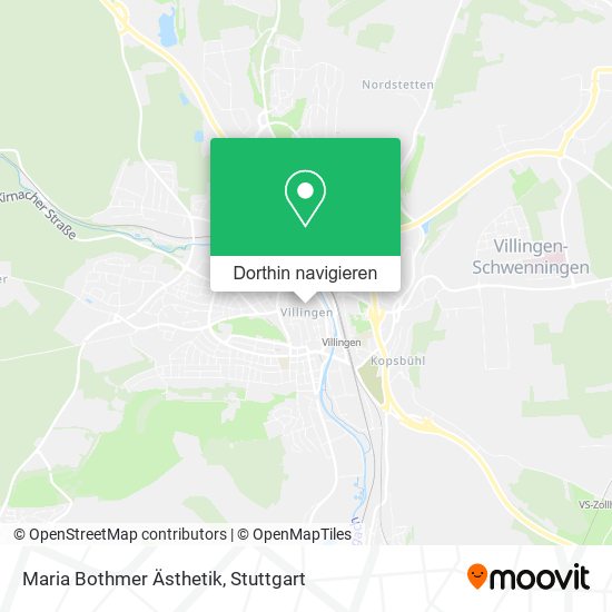 Maria Bothmer Ästhetik Karte