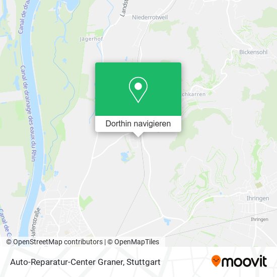 Auto-Reparatur-Center Graner Karte