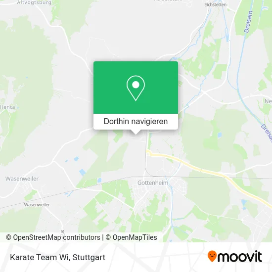 Karate Team Wi Karte