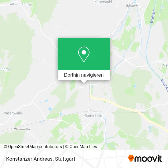 Konstanzer Andreas Karte