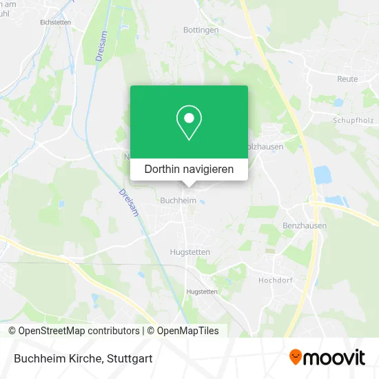 Buchheim Kirche Karte