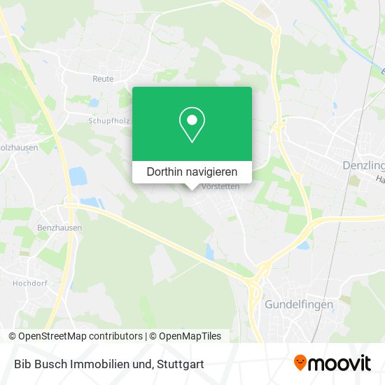 Bib Busch Immobilien und Karte