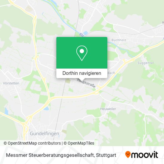 Messmer Steuerberatungsgesellschaft Karte