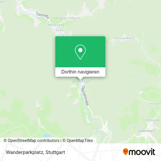Wanderparkplatz Karte