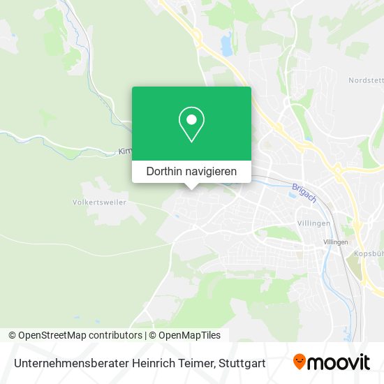 Unternehmensberater Heinrich Teimer Karte