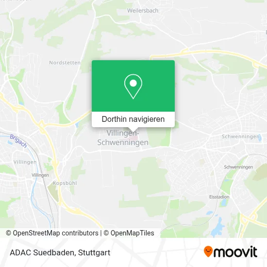 ADAC Suedbaden Karte