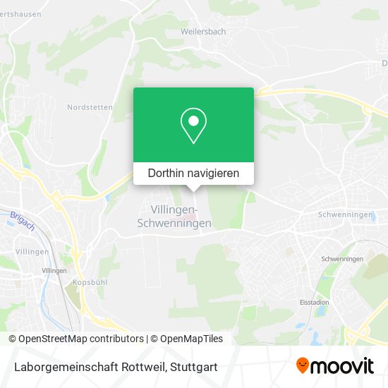 Laborgemeinschaft Rottweil Karte