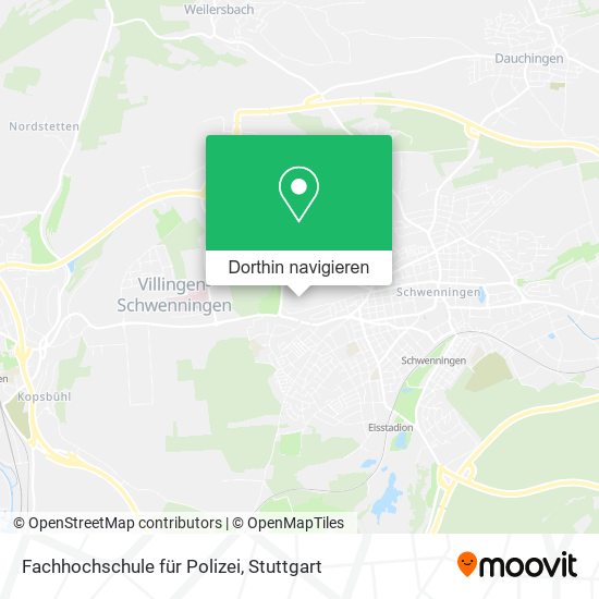 Fachhochschule für Polizei Karte