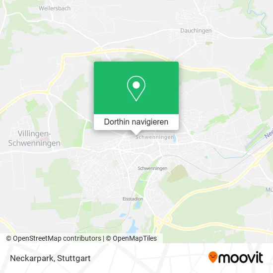 Neckarpark Karte