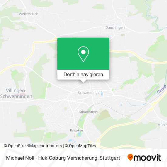 Michael Noll - Huk-Coburg Versicherung Karte