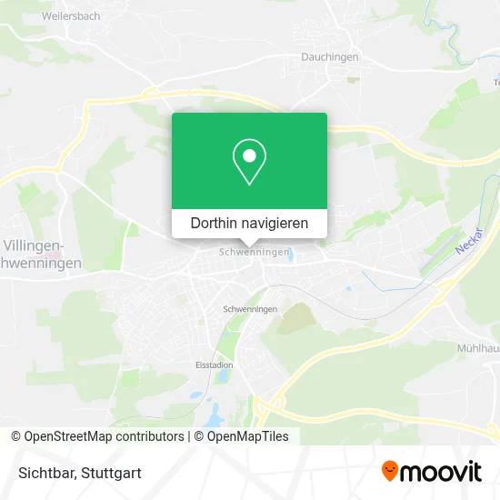 Sichtbar Karte