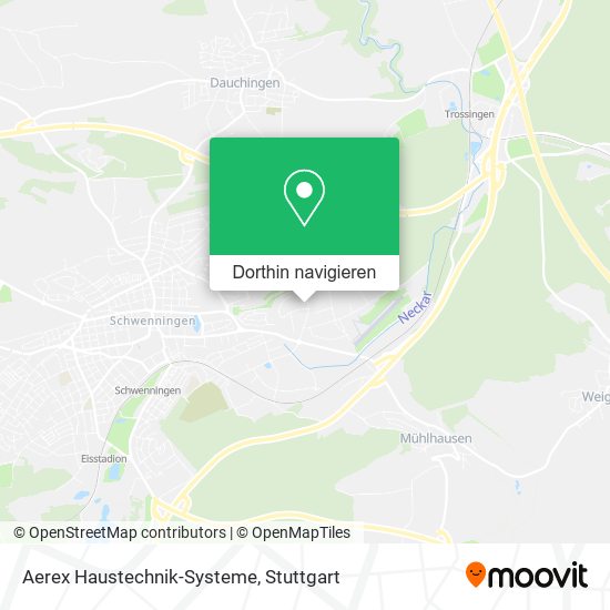 Aerex Haustechnik-Systeme Karte