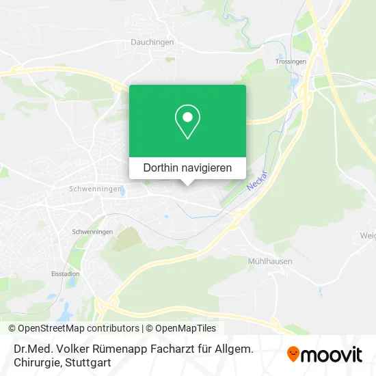 Dr.Med. Volker Rümenapp Facharzt für Allgem. Chirurgie Karte