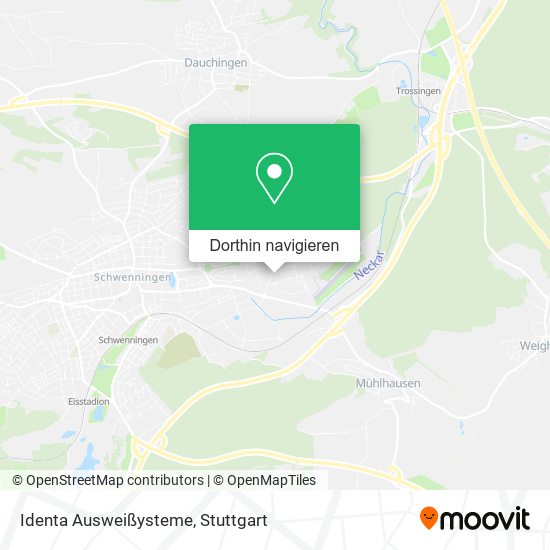 Identa Ausweißysteme Karte