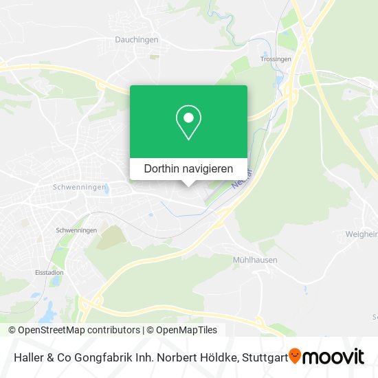 Haller & Co Gongfabrik Inh. Norbert Höldke Karte