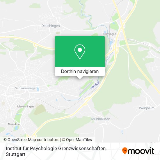 Institut für Psychologie Grenzwissenschaften Karte