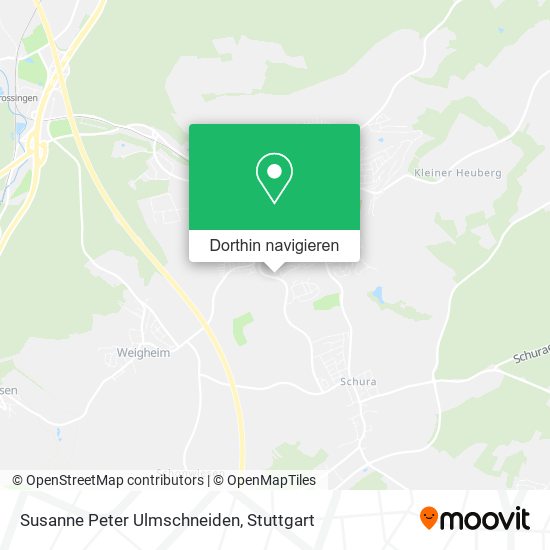 Susanne Peter Ulmschneiden Karte