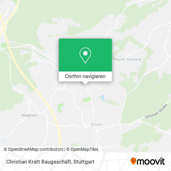 Christian Kratt Baugeschäft Karte