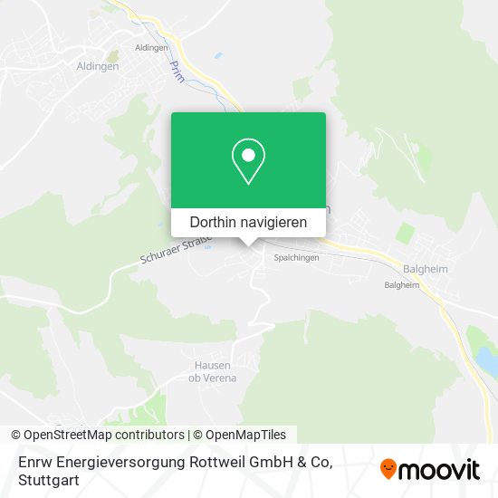 Enrw Energieversorgung Rottweil GmbH & Co Karte