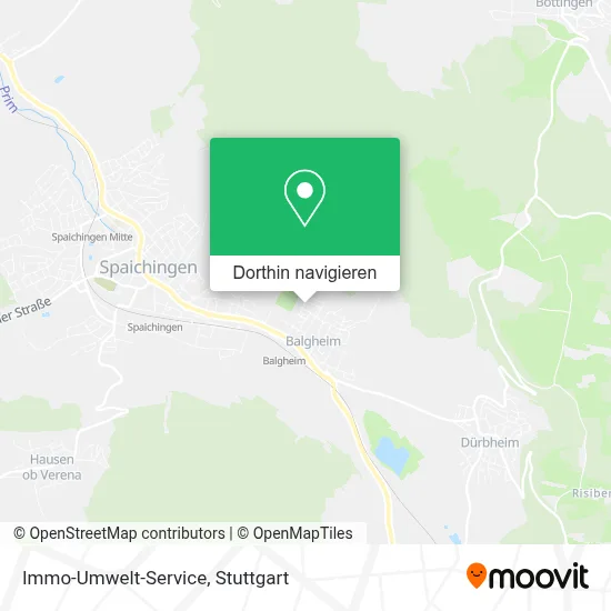Immo-Umwelt-Service Karte