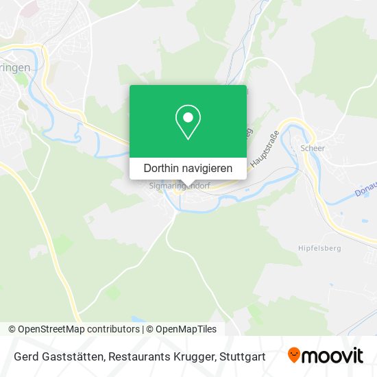 Gerd Gaststätten, Restaurants Krugger Karte