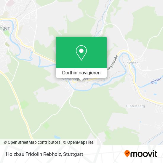 Holzbau Fridolin Rebholz Karte