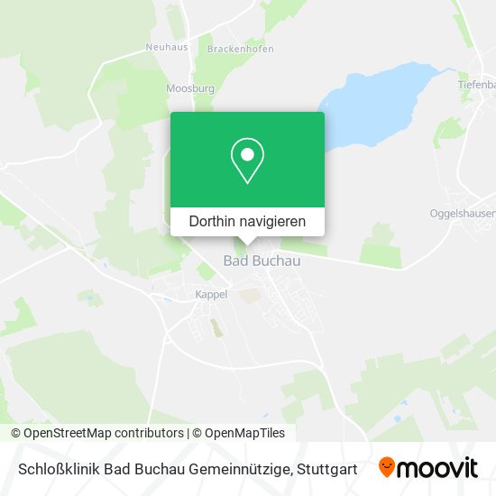 Schloßklinik Bad Buchau Gemeinnützige Karte