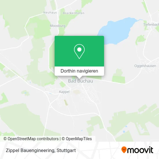 Zippel Bauengineering Karte