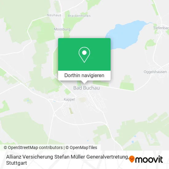 Allianz Versicherung Stefan Müller Generalvertretung Karte