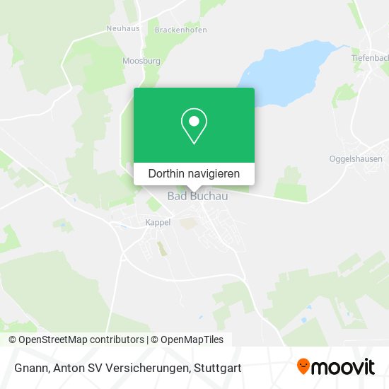 Gnann, Anton SV Versicherungen Karte