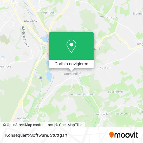 Konsequent-Software Karte